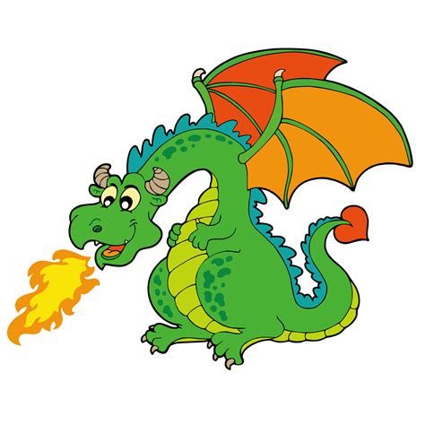 Clipart dragon fire breathing dragon, Clipart dragon fire breathing ...