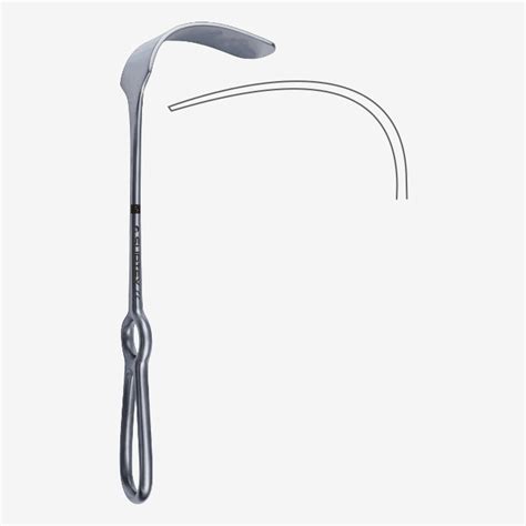 SURTEX® Mikulicz Liver Retractor - Atraumatic Blade