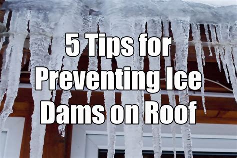 Check out these 5 tips for preventing ice dams on the roof. The SpoutOff has the resources you ...