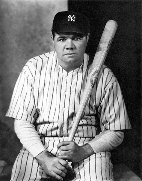 George H Ruth (1895-1948) Nknown As Babe Ruth American Professional Baseball Player Photographed ...