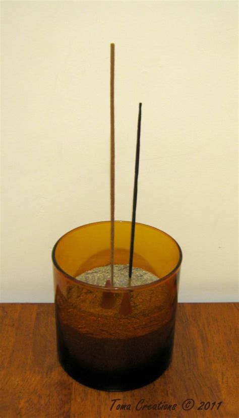 Super easy incense burner, stick and candle holder | Diy incense holder, Large candle jars, Diy ...