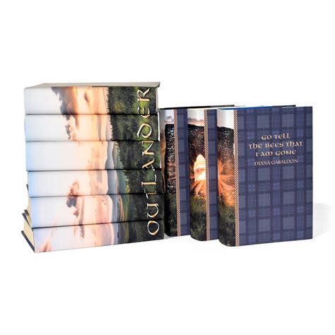 Outlander Complete Series with Custom Juniper Books Jackets