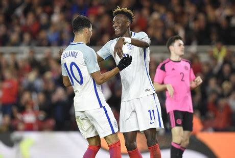 Dominic Solanke England U21s Celebrates Scoring Editorial Stock Photo ...