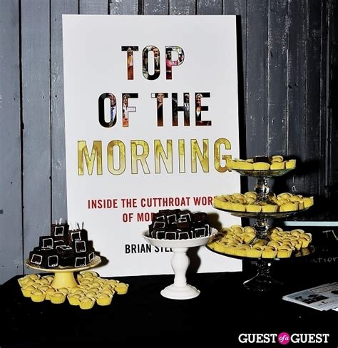 Brian Stelter Hosts His "Top of the Morning" Book Launch At The Park