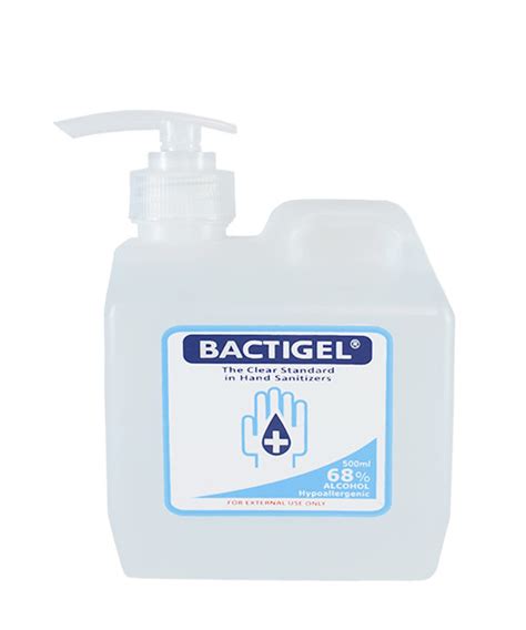 BACTIGEL Hand Sanitizing Gel with 68% Ethyl Alcohol 500mL Pump – Kohl Industries Corporation