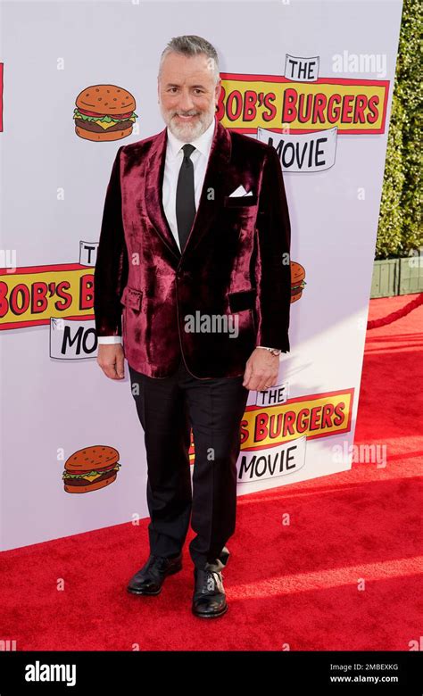 Larry Murphy poses at the premiere of the film "The Bob's Burgers Movie ...