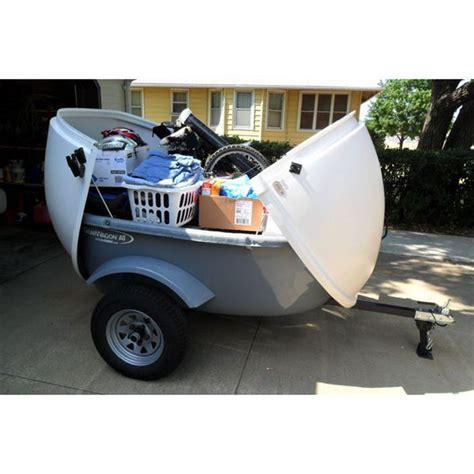 This small cargo trailer from Let's Go Aero boasts more interior storage space than most SUVs ...