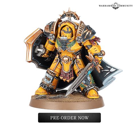 Forge World Pre-orders – Command the Imperial Fists With an Invincible Praetor - Warhammer Community