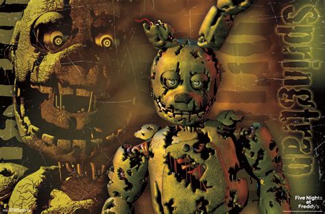 FNAF - Springtrap Poster - Walmart.com - Walmart.com