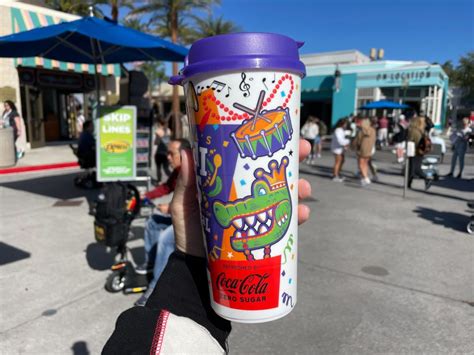 First Look at the 2023 Mardi Gras Coke Freestyle Cup at Universal Orlando Resort - Disney by Mark