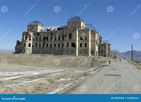 `Darul Aman Palace` The Ancient King`s Palace In Kabul, Afghanistan ...