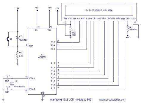 Lcd Interfacing With 8051 Microcontroller