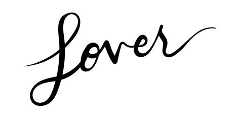 Lover "font" PNGs for my fellow swifties : TaylorSwift