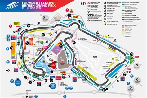 Silverstone Circuit map 2022: History of F1 track's iconic corner names ...