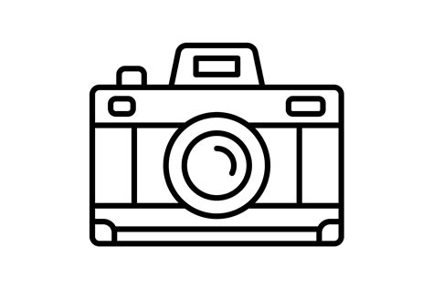 Camera Outline Icon Graphic by Maan Icons · Creative Fabrica