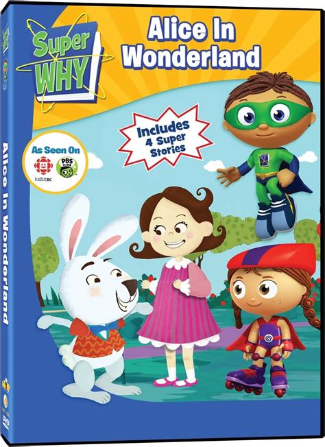 Super Why: Alice in Wonderland: Amazon.ca: Traci Paige Johnson: DVD