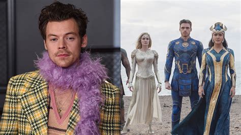 Harry Styles ‘Eternals’ Eros: Who Is His Marvel Character? Post Credits Scene | StyleCaster