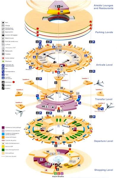 Charles de Gaulle Airport Map - Paris Airport • mappery