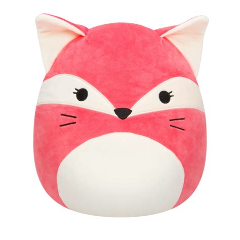 Squishmallows 14-Inch Red Fox with White Ears and Belly Plush - Add ...