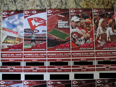 Kansas City Chiefs Season Tickets Start Arriving - Arrowhead Pride