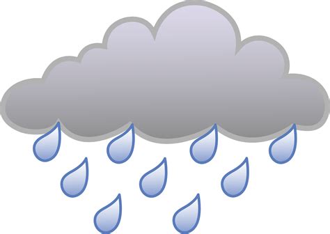 Rain Cloud Clip Art | Collection Image