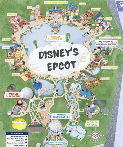 Disney's Epcot Rides and Attractions - Moms Make it Magical