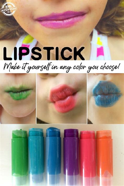 How to Make Lipstick with Crayons for Kids | Kids Activities Blog