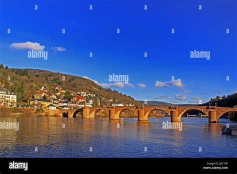 old bridge in heidelberg Stock Photo - Alamy