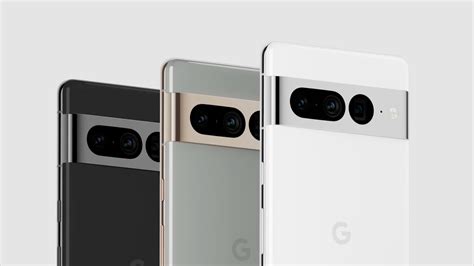 Google shows off Pixel 7 Pro design in all three colours