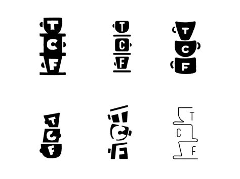 TCF Logo Sketches by Lepchik on Dribbble