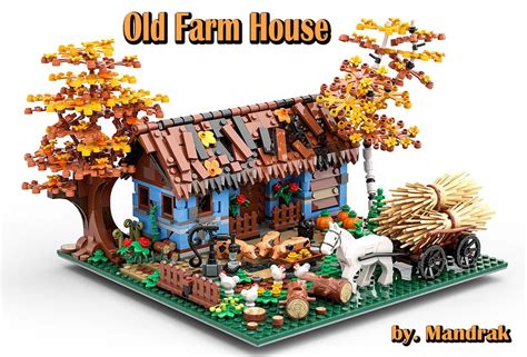 LEGO MOC Old Farm House by mandrak | Rebrickable - Build with LEGO