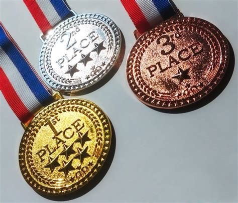 Tournament medal set - gold, silver, and bronze — Academy of Historical ...