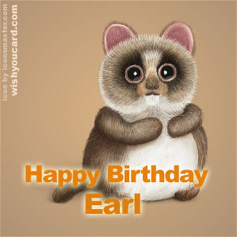 Happy Birthday Earl Free e-Cards