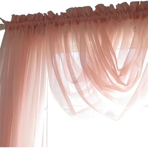 Beautiful Tea Rose Vintage Shabby Chic JCPENNEY sheer curtains from tiques-n-treasures on Ruby Lane