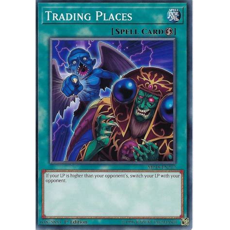 Yu-Gi-Oh! Trading Card Game Yu-Gi-Oh Trading Places - MP18-EN212 - Common Card - 1st Edition ...