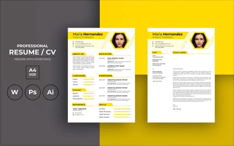 Resume Template Free Creative Resume Templates - Resume Example Gallery