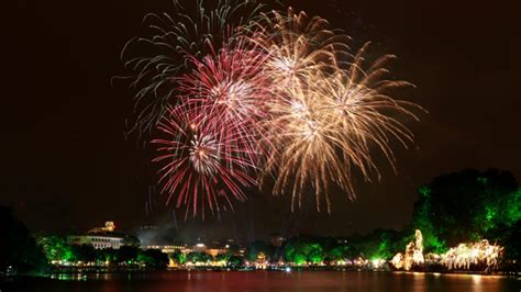 Hanoi 2014 Lunar New Year Eve Fireworks Locations