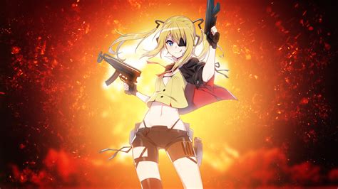 Anime girl Guns 4K Wallpapers | HD Wallpapers | ID #20876