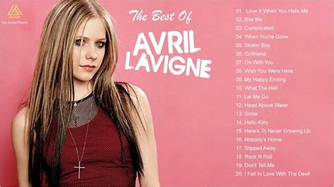 Avril Lavigne Greatest Hits 💦 Best Songs of Avril Lavigne 💦 Avril ...