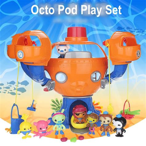 $ 36.98 | NEW Octonauts Toys Octo Pod Play Set with 8pcs Octonauts ...