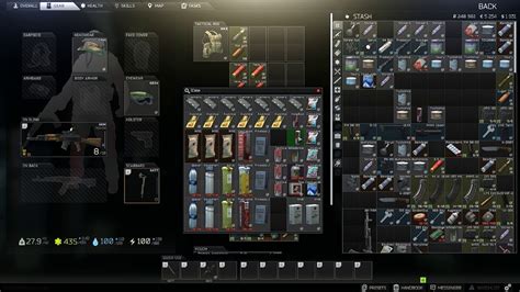 Escape From Tarkov Inventory Organisation Part 2 (Looks Like Hardcore Inventory) - YouTube