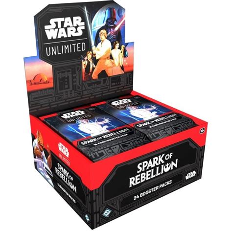 Star Wars Unlimited TCG - Spark of Rebellion Booster Box (Preorder 08 ...