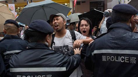 Hong Kong Protesters March For Democracy | World News | Sky News