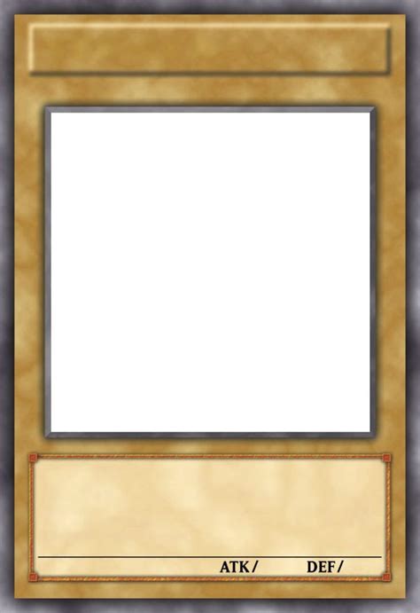 Yugioh Blank Card In Pack | Template kartu, Kartu, Fakta lucu