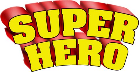 Superhero words super hero clip art hostted - WikiClipArt