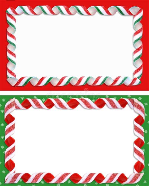 Christmas Labels Borders Blank Stock Image - Image: 10560131