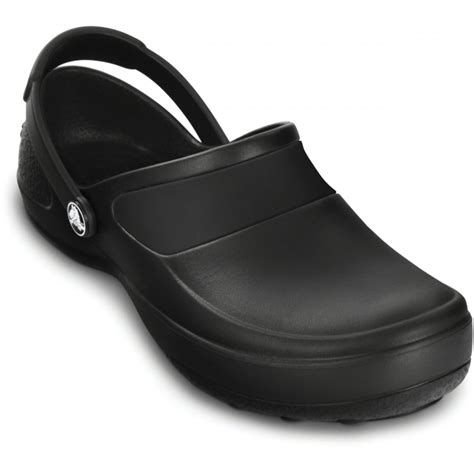 Crocs Crocs Mercy Black / Black (UX1) Womens Work Clogs All Sizes - Crocs from Pure Brands UK UK