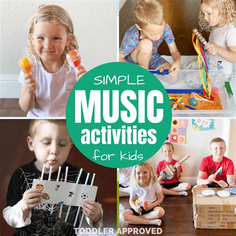 Music Themed Activities for Kids - Toddler Approved