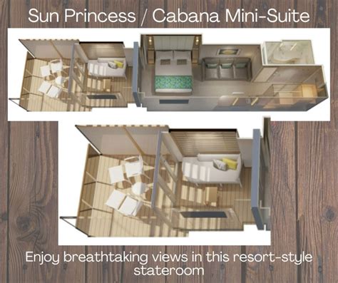 Sun Princess: Cabana Mini-Suite | With the next generation Sun Princess ...