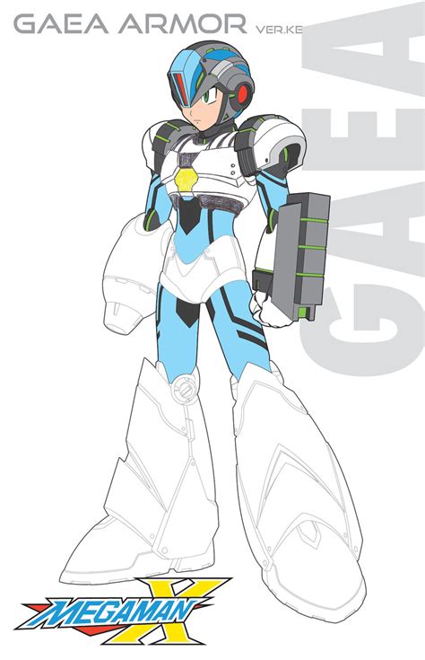 WIP-Megaman X5 Gaea Armor-Ver.Ke by Redblaze4080 on DeviantArt